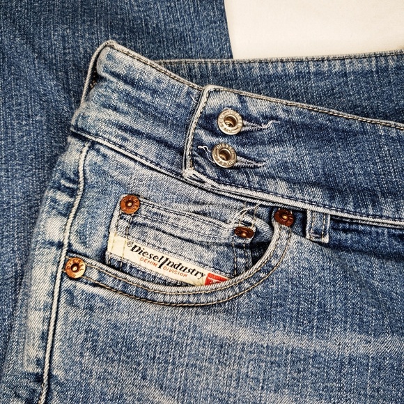 ‼SOLD‼ VTG Diesel Cherone Italy Jeans blue Denim - Picture 6 of 8